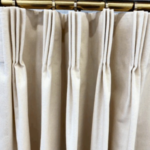 Quick-Ship Drapes in 7 oz. Cotton Duck in Natural (1 Pair / 2 Panels)