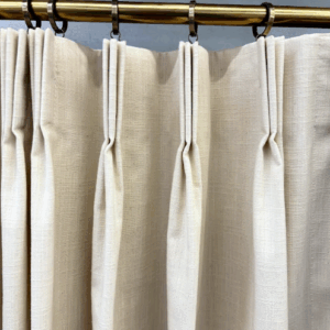 Quick-Ship Drapes in Natural Slub Canvas (1 Pair / 2 Panels)