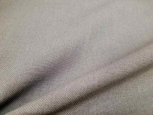 Mitt Steel Gray Linen Blend Home Decor Fabric
