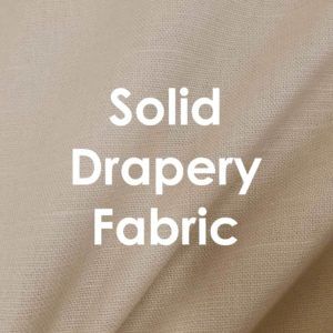 Solid Drapery Fabric