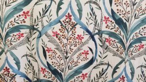 Windsong Harbor Floral Drapery Fabric