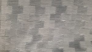 Ribbed Velvet Platinum Home Decor Fabric 13SEAIR