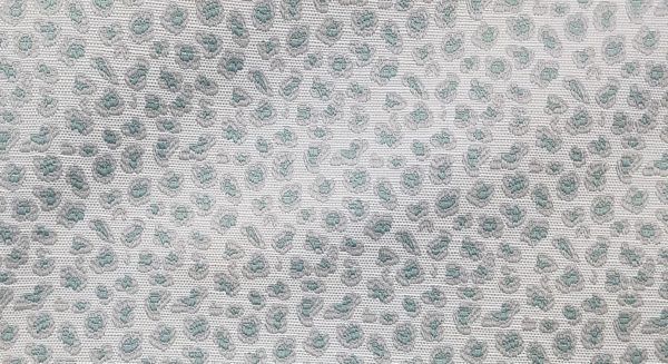 Nikki Cheetah Jacquard Mineral Blue Animal Upholstery Fabric