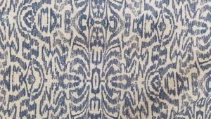 Banyan Blue Ikat Home Decor Fabric