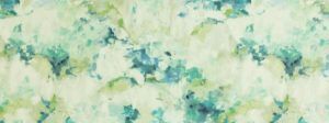 Degas Isle Water Blue Home Decor Watercolor Floral Fabric