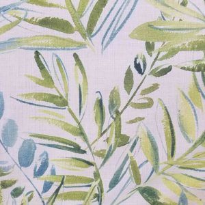 Largo Chartreuse Tropical Leaf Home Decor Fabric
