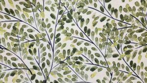 Suniel Leaf Green Linen-Blend Home Decor and Drapery Fabric