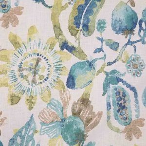 Anastasia Seaside Tropical Floral Home Decor Fabric
