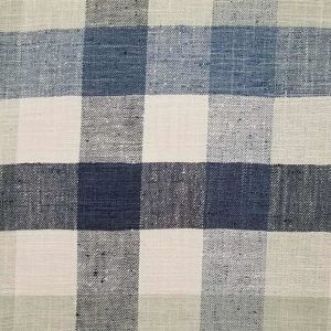 Jazz Twilight Blue Check Home Decor Fabric by P Kaufmann
