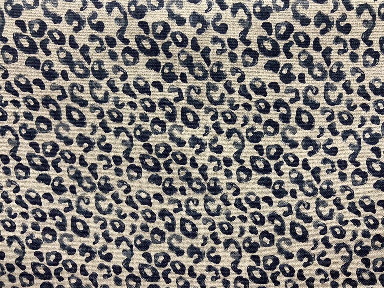 Grey Leopard Fabric, Wallpaper and Home Decor