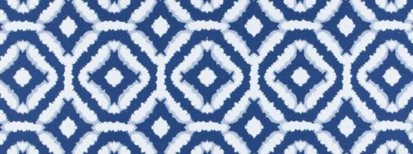 Del Sol 524 Mediterranean Blue Ikat Outdoor Fabric