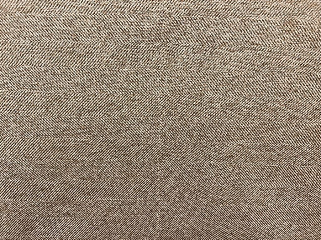 Herringbone Brown Home Decor Fabric - Rich Tex