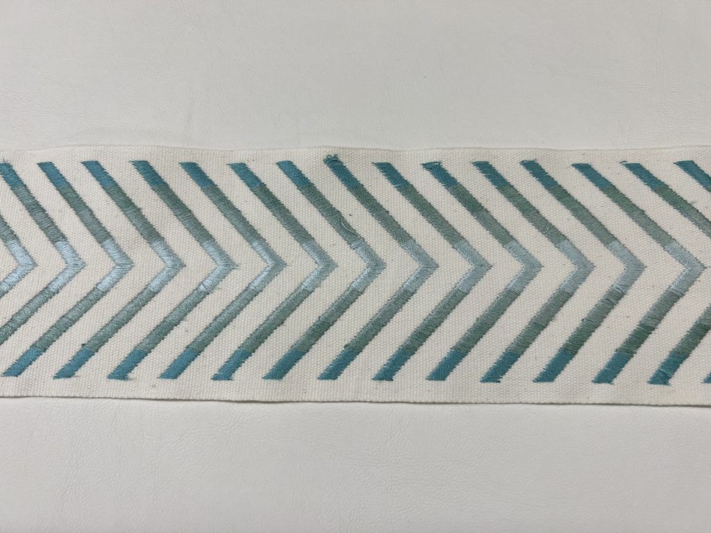 Rio Spa Green Decorative Tape Trim Rich Tex