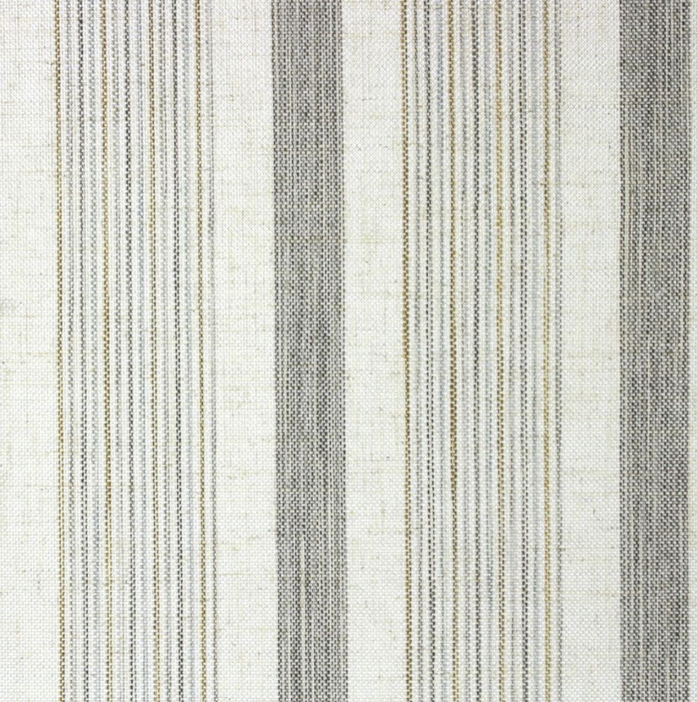 Ronson Sandstone Grey-Tan Striped Home Decor Fabric