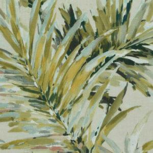 Heavenly Palm Seagrass Multi-Colored Floral Home Decor Fabric