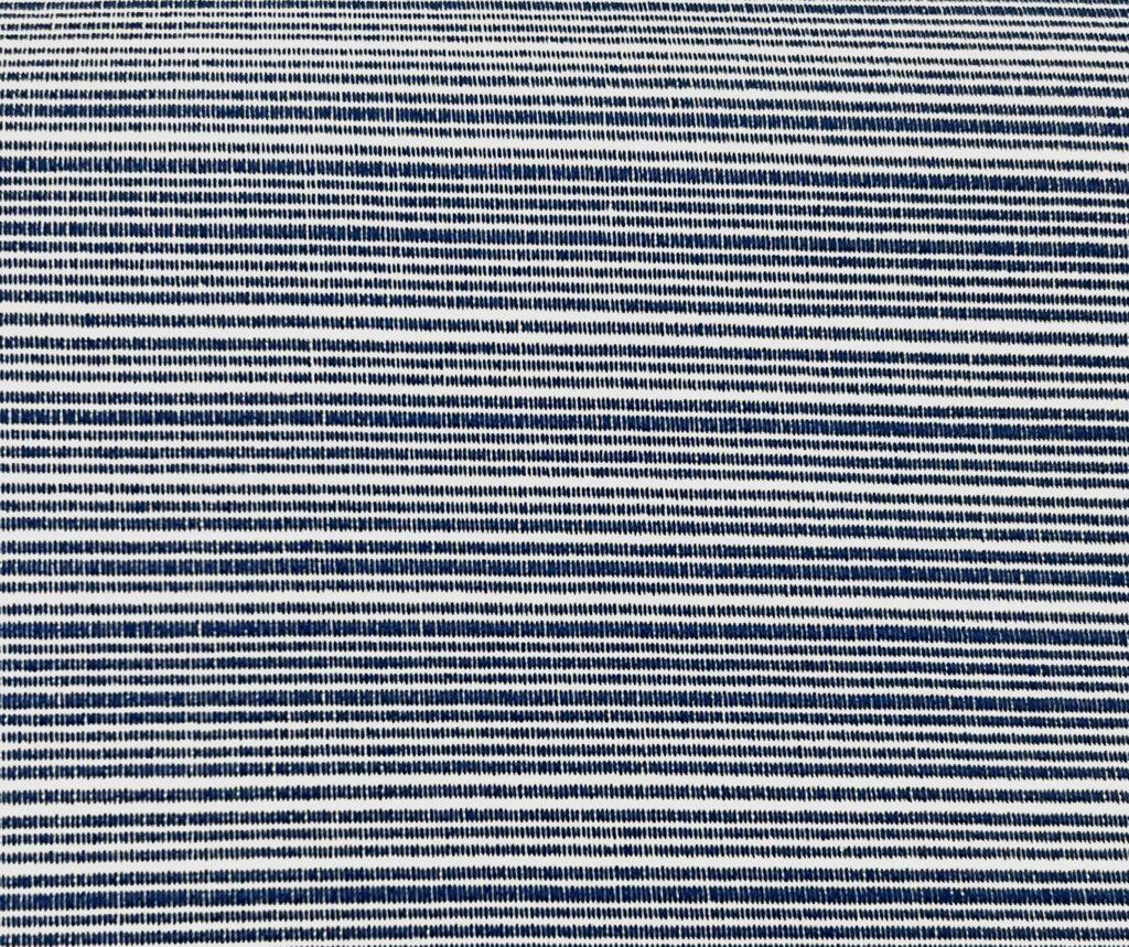 Freeport Marine Blue Striped Indoor Outdoor Fabric RichTex