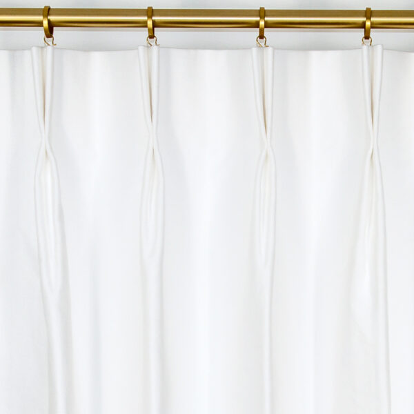 Premium Drapes in Flax White (1 Pair / 2 Panels)