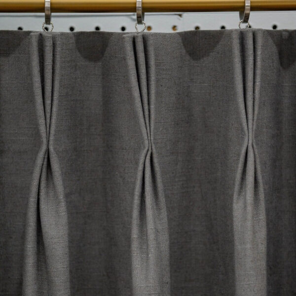 On-the-Move Drapes in Old Country Linen in Graphite Gray (1 Pair / 2 Panels)