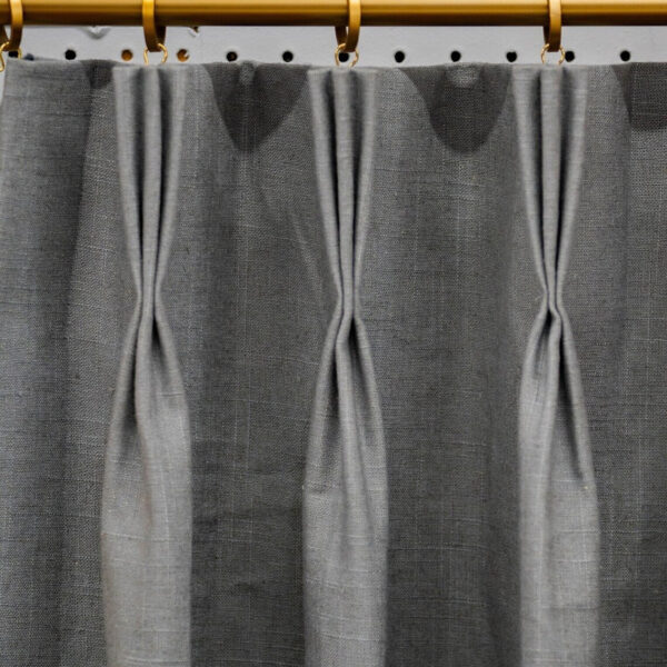 On-the-Move Drapes in Old Country Linen in Nile Gray (1 Pair / 2 Panels)