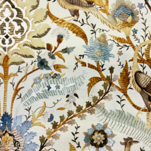 Goldfinch Earth Cotton Nature Home Decor Fabric