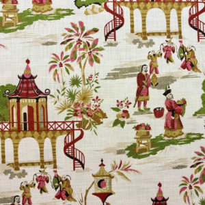 Garden quintal Natural Cotton Home Decor Fabric