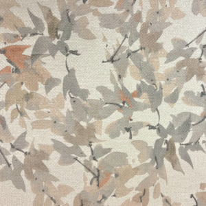 Heather Sand Leafy Neutral  Home Decor Fabric
