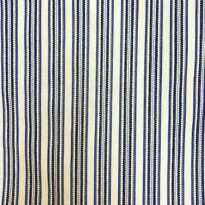 Pike Place Mussel Blue Stripe Outdoor Fabric