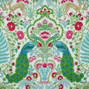 Winthrop Spring Pink Blue Green Pattern Home Decor Fabric