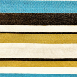 Ocean Isle Stripe Teal Blue Patterned Upholstery Fabric