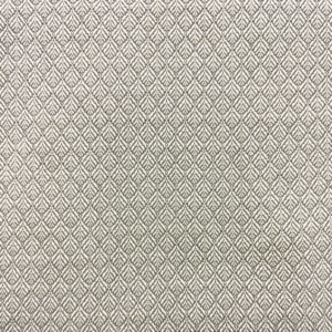 Tend Mini Leaf Medallion Fog Grey Patterned Upholstery Fabric