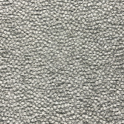 Arno Dot Chenille Charcoal Grey Textured Solid Upholstery Fabric