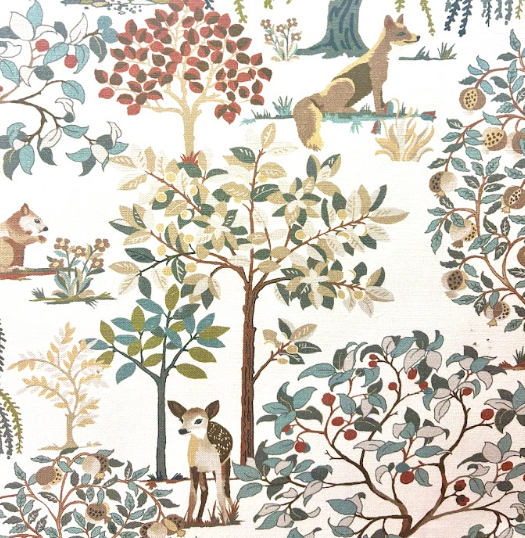 Enchanted Forest Eucalyptus Patterned Home Decor Fabric