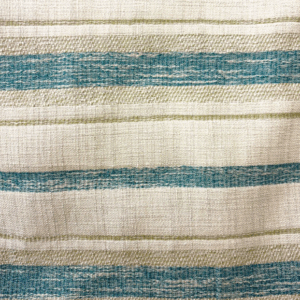 Stella Stripe Aqua Patterned Home Decor Fabric