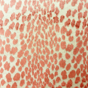 Seeing Spots Petal Pink Animal Print Patterned Upholstery Fabric