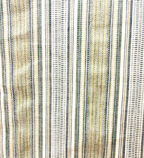 Watkins Stripe Island Blue Green Patterned Home Decor Fabric