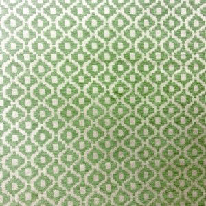 Tinker Geometric Green Patterned Upholstery Fabric
