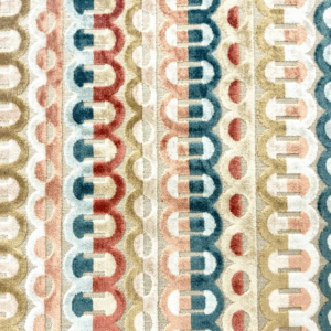 Bernitop Classic Vertical Multicolor Patterned Upholstery Fabric