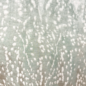 Cover Up Celedon Grey Animal Patterned Home Decor Fabric