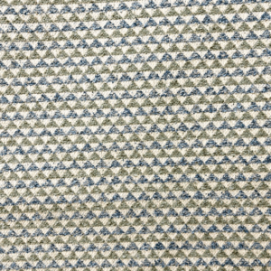 Gilgamesh Pyramid Capri Blue Patterned Upholstery Fabric