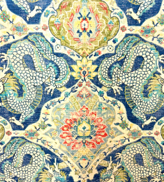 Falkor Dream 511 Dragon Patterned Home Decor Fabric