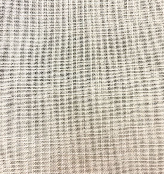 Frisco Oyster Linen-Blend Solid Home Decor Fabric