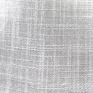 Frisco Linen White Linen-Blend Solid Home Decor Fabric