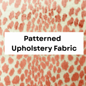 Patterned Upholstery Fabric