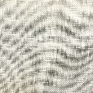 Birman Off-White Sheer Solid Home Decor Fabric