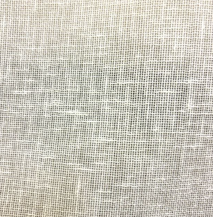 Birman Off-White Sheer Solid Home Decor Fabric