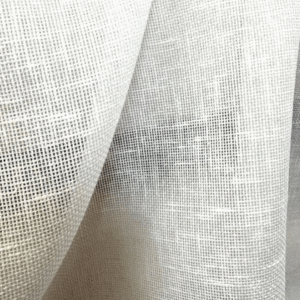 Birman White Solid Home Decor Fabric