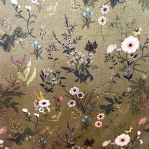 Lyla Botanical Sage Green Patterned Home Decor Fabric