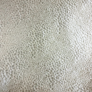 Freckles Cream White Metallic Spot Home Decor Fabric