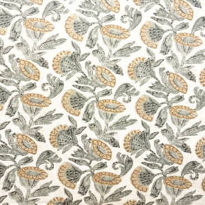 Leslie Eucalyptus Vintage Vine Patterned Home Decor Fabric