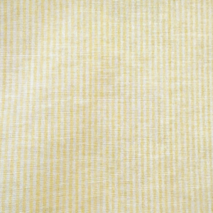 Essex Woven Stripe Pale Butter Yellow Patterned Home Decor Fabric